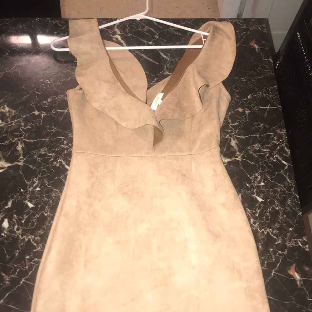 Brand new with tags suede dress